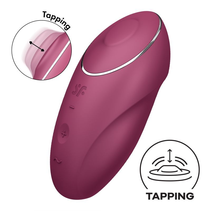 Satisfyer Tap And Climax 1 Red