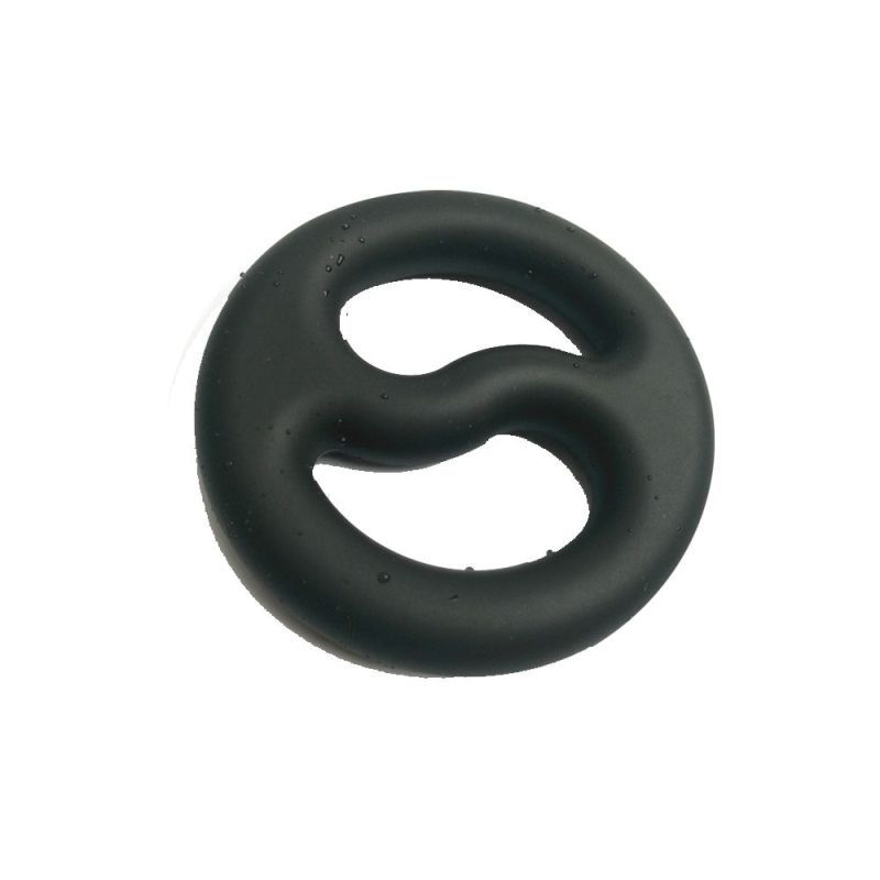 Brutus Yin Yang Silicone Cock And Ball Duo Ring