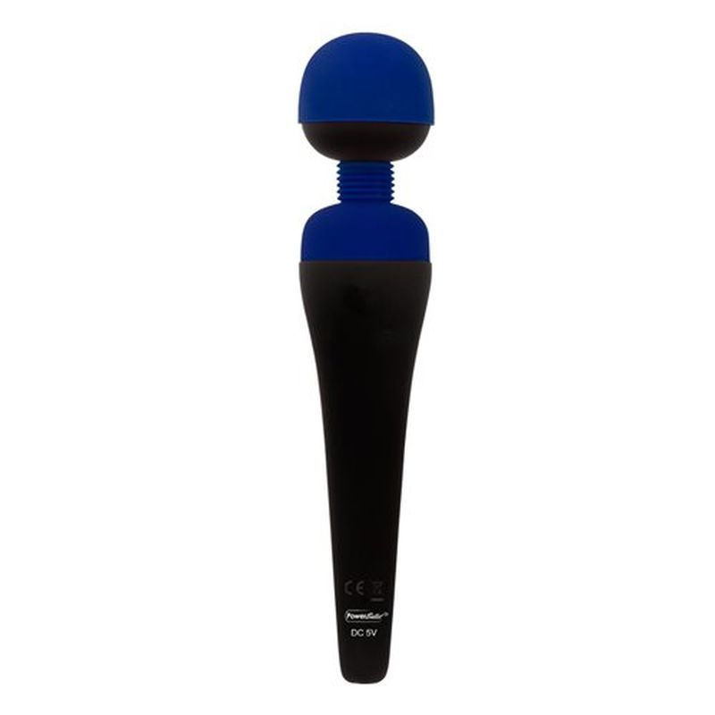 Palmpower Massage Wand Rechargeable Waterproof Blue