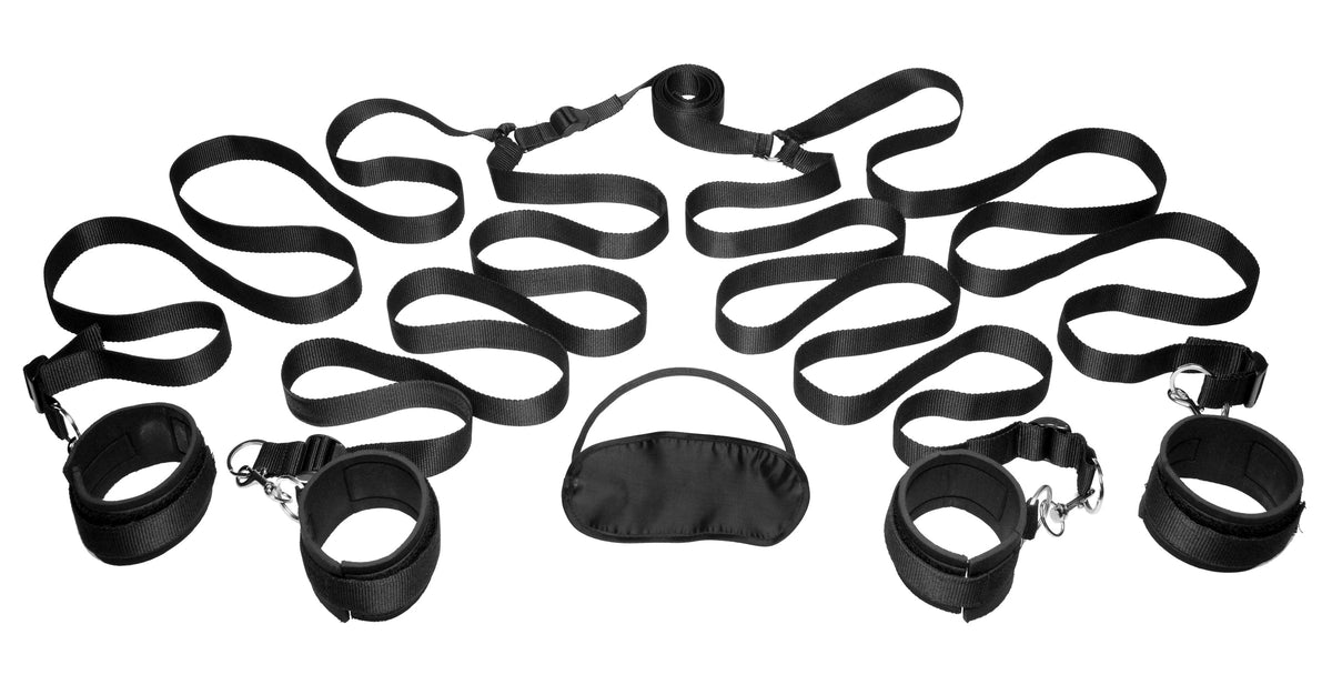 Frisky Bedroom Restraint Kit Black