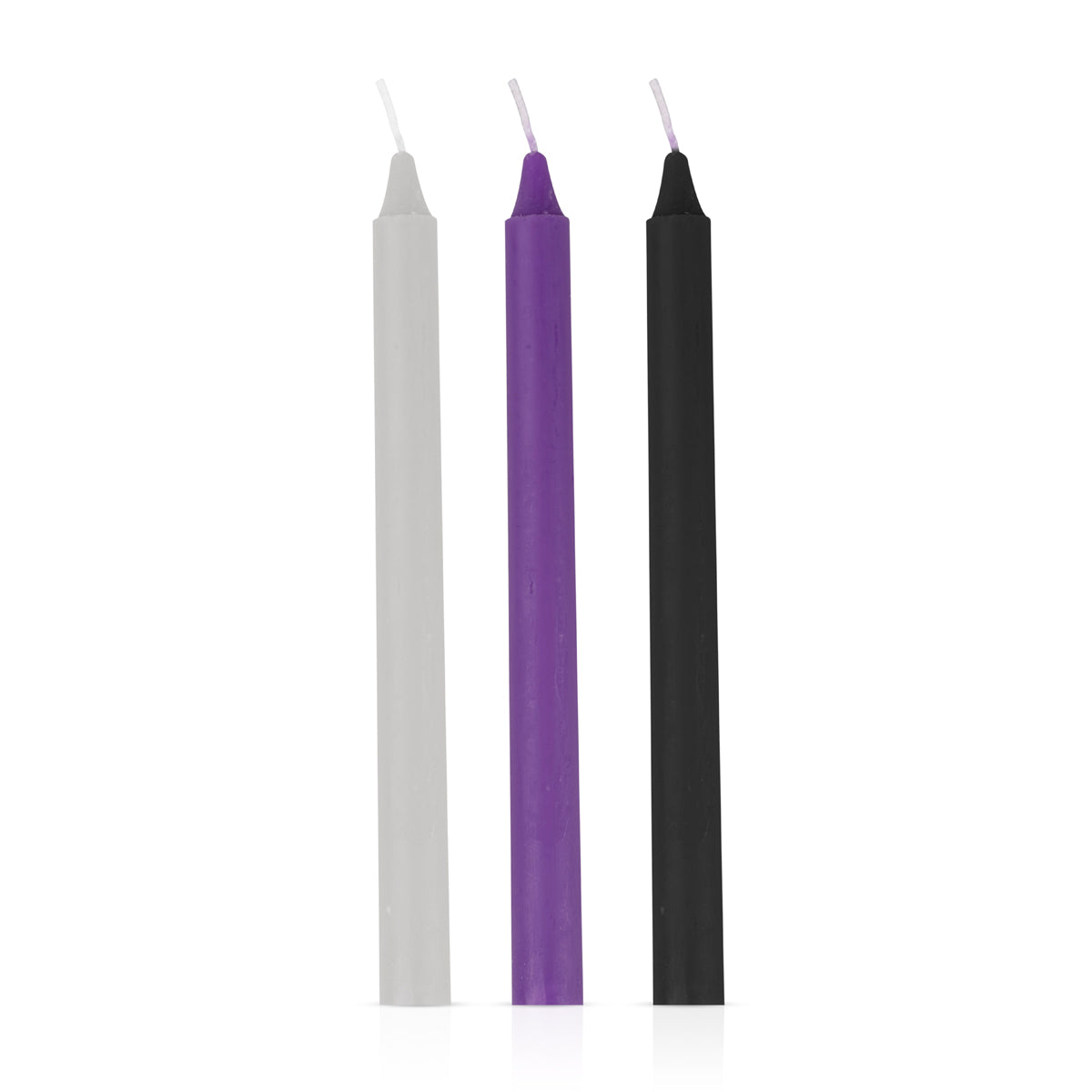 Noir Hot Wax Candles 3Pcs