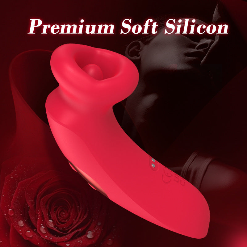 Exquisite Loli Suction Vibrator - Intense Tongue-Licking & Pulsating Pleasure for Women