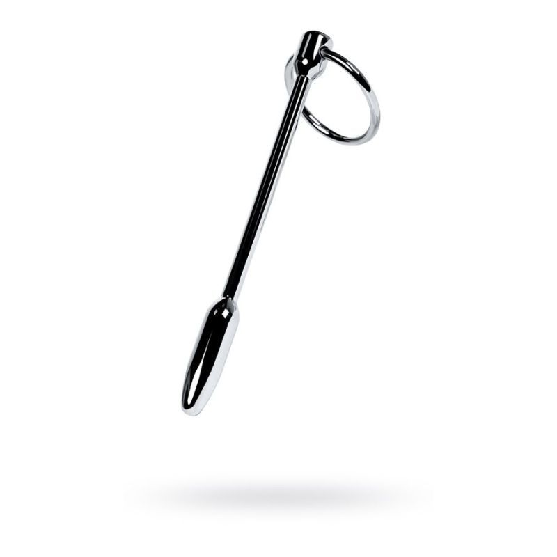 Metal Silver Urethral Plug With Ring