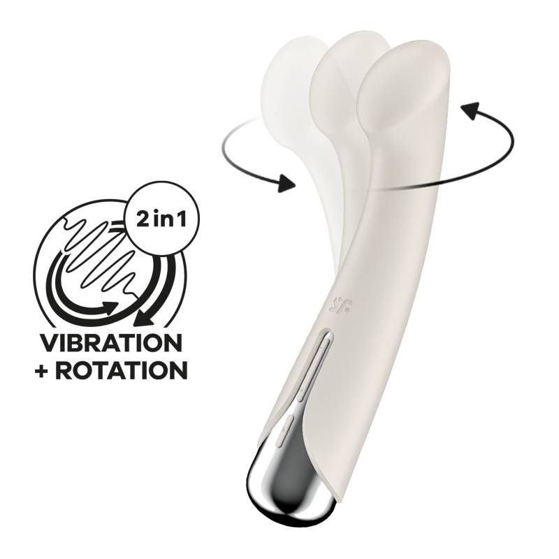 Satisfyer Spinning G Spot 1 Beige