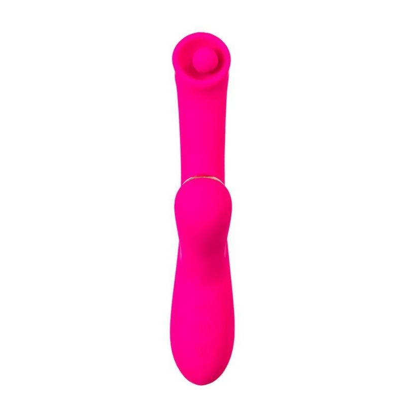 Jos Rolli Stimulating Ball Vibrator With Vaccuum Clitoral Stimulator