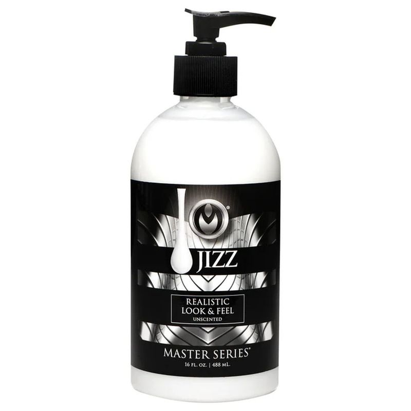 Master Series Jizz Unscented Water Based Lube 16Oz