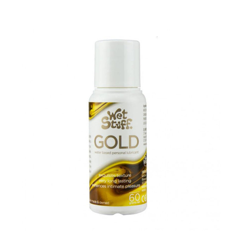 Wet Stuff Gold Water-Based Lubricant Sexual Wellness - 60G
