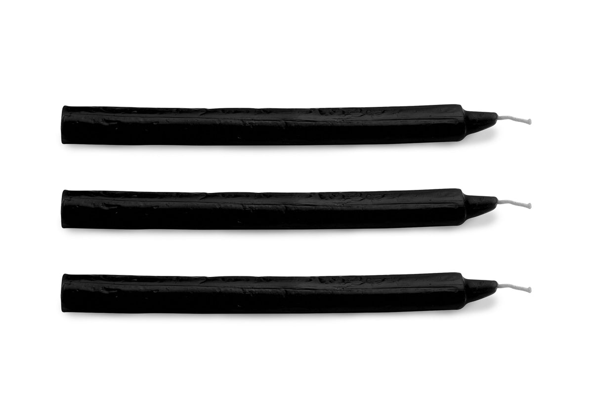 Obsessive Fetish Drip Candles 3 Pack - Black