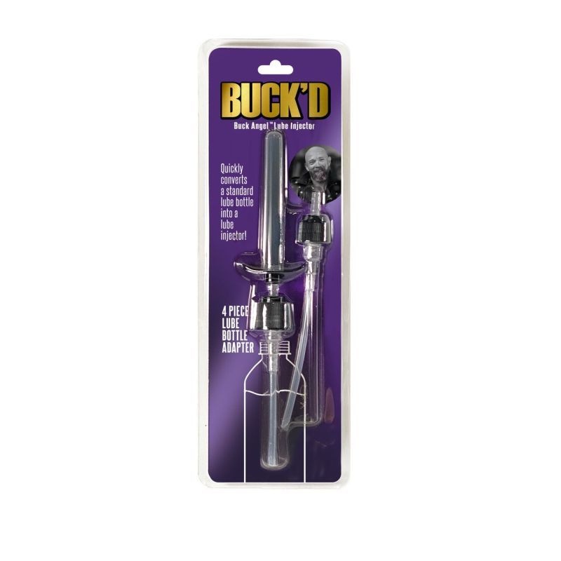 Demon Kat Buckd Lube Injector 4 Pc Bottle Adapter