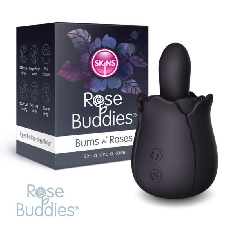 Creativec Skins Rose Buddies Bum N Roses Black