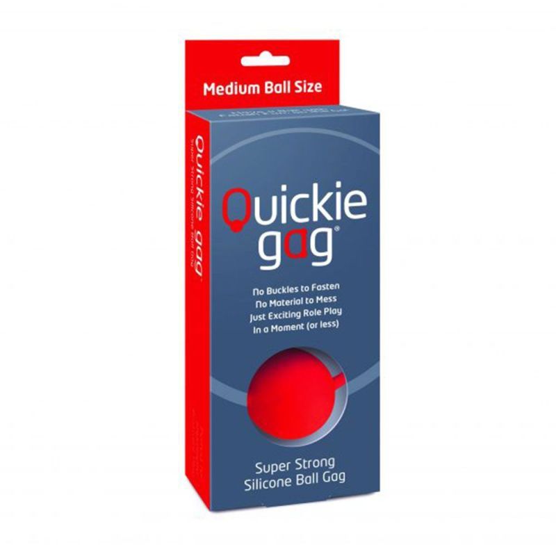 Creativec Quickie Gag Medium Ball Red