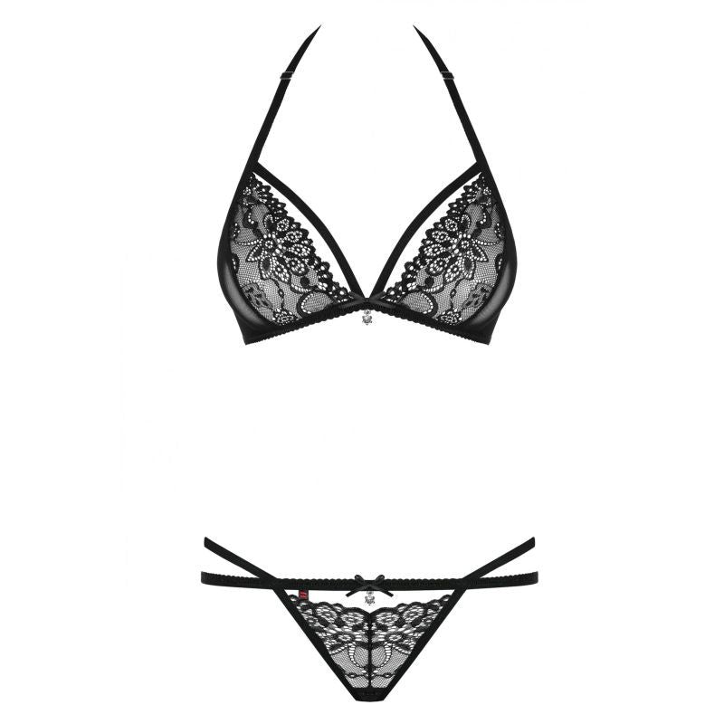 Obsessive 2 Pc Set 838 Black