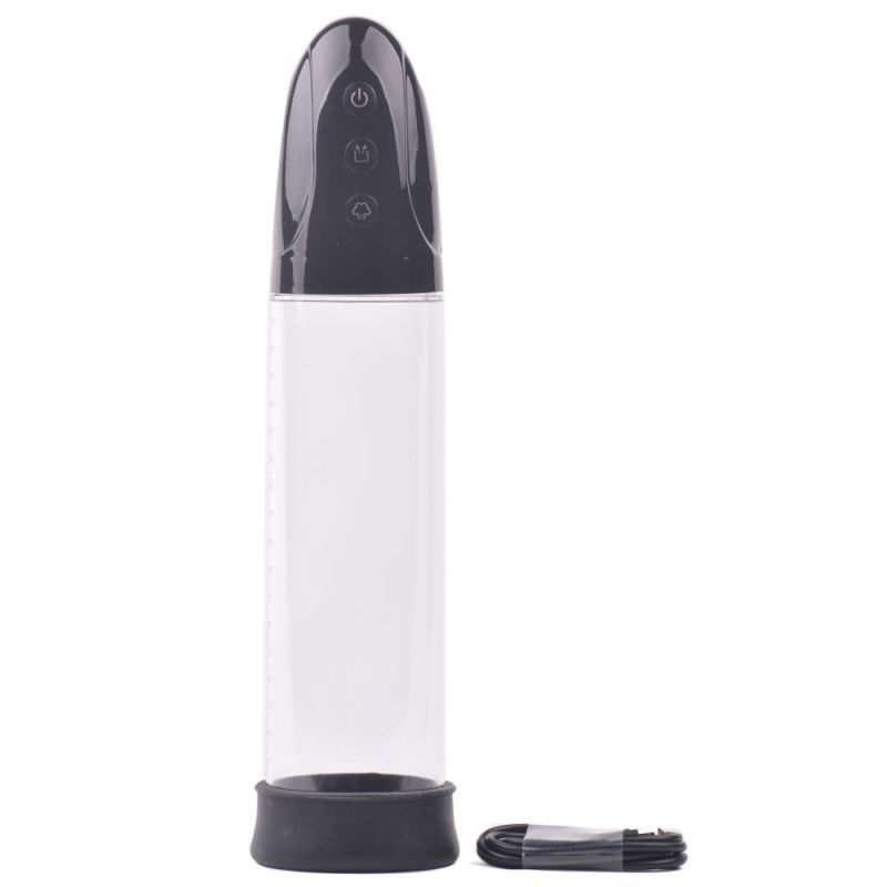 Premium Rechargeable Suction Penis Pump With Sleeve And Donut