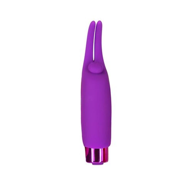 Power Bullet Teasing Tongue W Rechargeable Purple