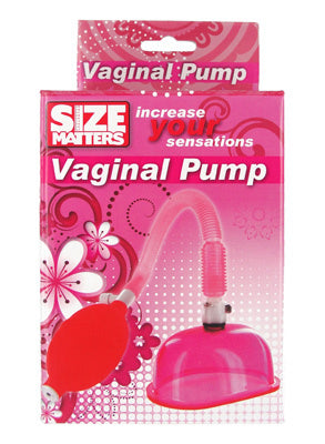 Size Matters Vaginal Pump And Cup Set