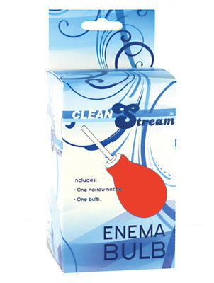 Cleanstream Bulb Anal Enema Red