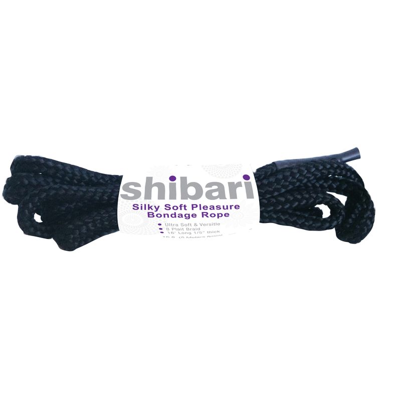 Shibari Rope 100% Natural Hemp 5M - Black