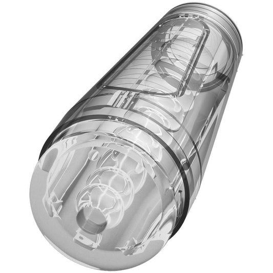 Main Squeeze Endurance Trainer Ultraskyn Stroker Vanilla - Clear
