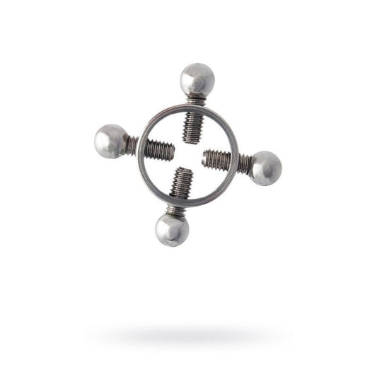 Metal 2 X Silver Nipple Clamps