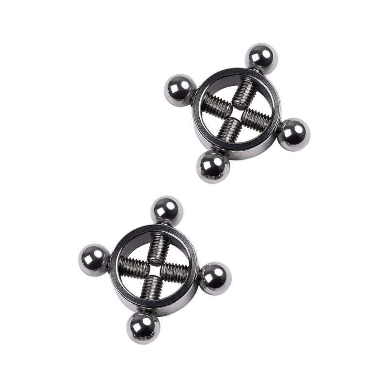 Metal 2 X Silver Nipple Clamps