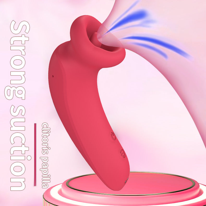 Exquisite Loli Suction Vibrator - Intense Tongue-Licking & Pulsating Pleasure for Women